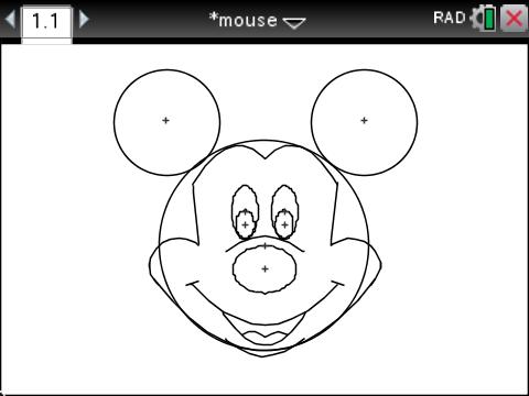 Mickey Mouse Face Coloring Page | Easy Drawing Guides